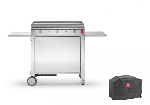 PLANET CHEF 80 cc 80 füstmentes grill kocsival, ponyvával