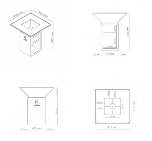 VULCANUS® Grill Pro910 Chef