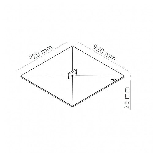 VULCANUS® Inox fedél 910