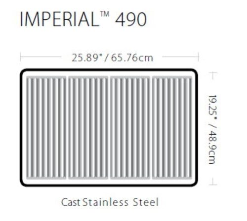 Broil King kerti gázgrill- Imperial 490 Built-in