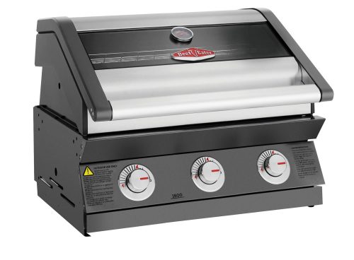 Beefeater 1600E 3 égős beépíthető barbecue - fekete zománcozott (BBG1630DAE)