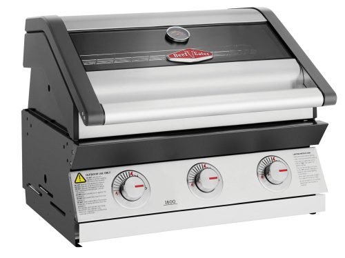 Beefeater 1600S 3 égős beépíthető barbecue - rozsdamentes acél (BBG1630SAE)
