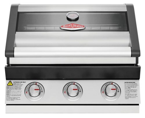 Beefeater 1600S 3 égős beépíthető barbecue - rozsdamentes acél (BBG1630SAE)