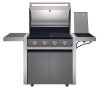 Beefeater 1500 4 égős hordozható barbecue oldalégővel -  BBQ & Side BBQ (BDM1540GA)