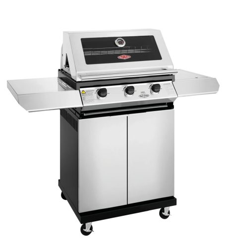 Beefeater 1200S 3 égős hordozható barbecue oldalégővel -  BBQ & Side Burner (BMG1231SBE)