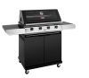 Beefeater 1200E 4 égős hordozható barbecue oldalégővel -  BBQ & Side Burner (BMG1241BBE)