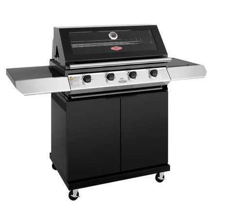 Beefeater 1200E 4 égős hordozható barbecue oldalégővel -  BBQ & Side Burner (BMG1241BBE)