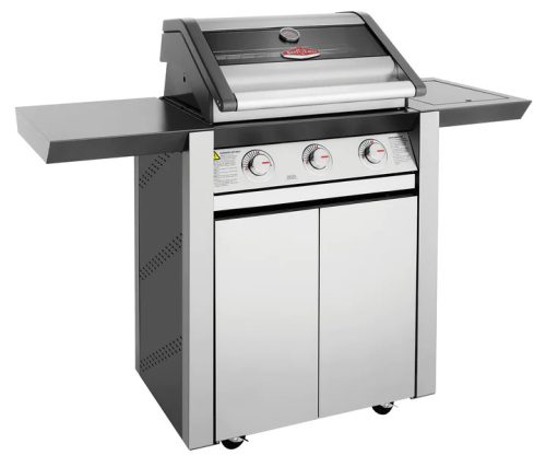 Beefeater 1600S 3 égős hordozható barbecue oldalégővel -  BBQ & Side Burner (BMG1631SBE)