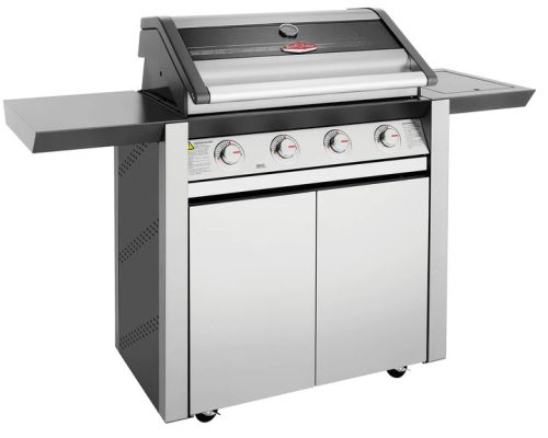 Beefeater 1600S 4 égős hordozható barbecue oldalégővel -  BBQ & Side Burner (BMG1641SBE)