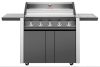Beefeater 1600E 5 égős hordozható barbecue oldalégővel -  BBQ & Side Burner