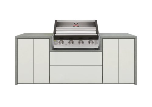 Beefeater Harmony kültéri konyha Beefeater 1600 szériás, 4 égős beépíthető barbecue-val