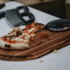 Fa pizza vágódeszka
