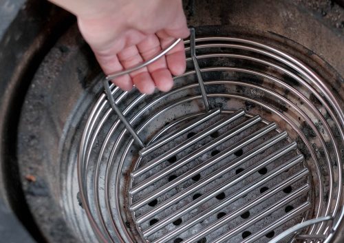 Faszén tartó kosár Junior modellekhez